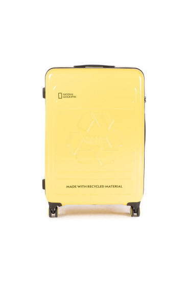 National Geographic Голям твърд куфар Large Trolley N205HA.71.68 Yellow - Mera.bg