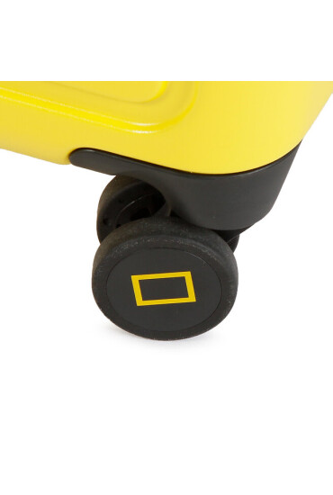 National Geographic Голям твърд куфар Cruise N164HA.71.68 Yellow - Mera.bg