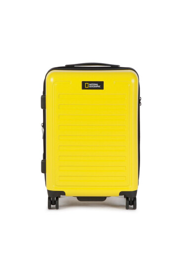 National Geographic Малък твърд куфар Cruise H164HA.49.68 Yellow - Mera.bg