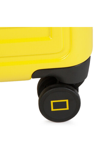 National Geographic Малък твърд куфар Cruise H164HA.49.68 Yellow - Mera.bg