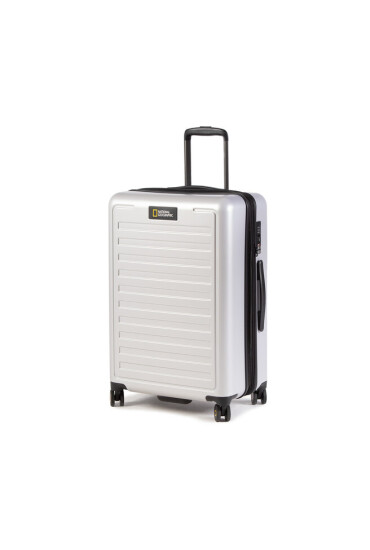National Geographic Самолетен куфар за ръчен багаж Luggage N164HA.60.23 Сребрист - Mera.bg