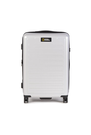 National Geographic Самолетен куфар за ръчен багаж Luggage N164HA.60.23 Сребрист - Mera.bg