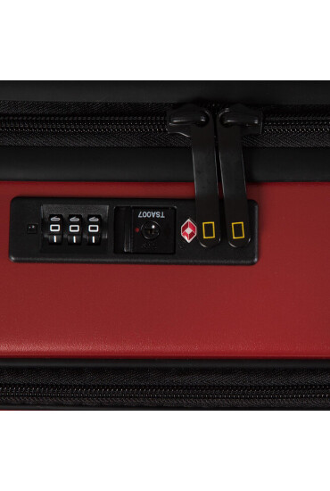 National Geographic Самолетен куфар за ръчен багаж Luggage N165HA.49.56 Червен - Mera.bg