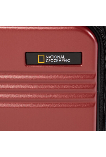 National Geographic Самолетен куфар за ръчен багаж Luggage N165HA.49.56 Червен - Mera.bg