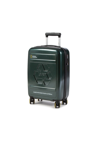 National Geographic Малък твърд куфар Small Trolley N205HA.49.17 Dk. Green - Mera.bg