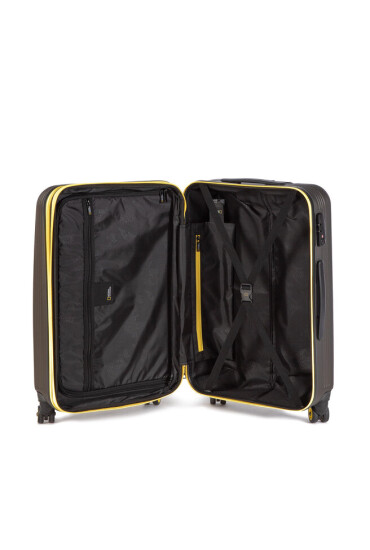 National Geographic Среден твърд куфар Aerodrome N137HA.60.11 Khaki - Mera.bg