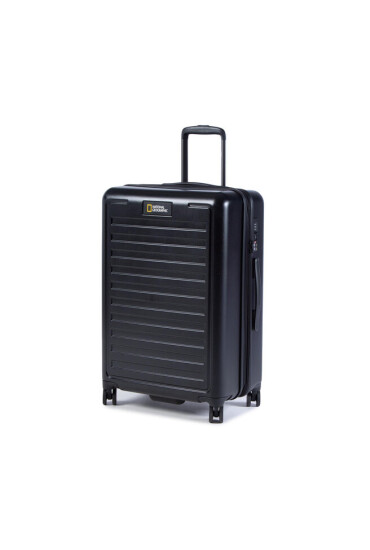 National Geographic Среден твърд куфар Cruise N164HA.60.06 Black - Mera.bg
