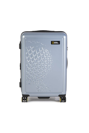 National Geographic Среден куфар Luggage N162HA.60.23 Сребрист - Mera.bg
