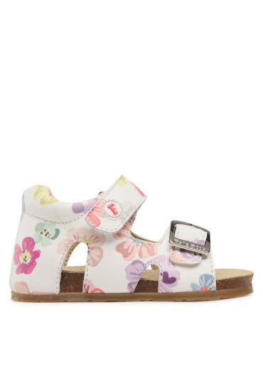 Naturino Сандали Falcotto By Falcotto Bea Calf Pr. Big Flower 0011500737.94.ONO1 Бял - Mera.bg