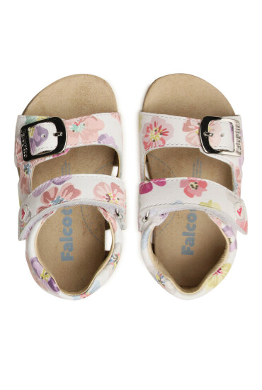 Naturino Сандали Falcotto By Falcotto Bea Calf Pr. Big Flower 0011500737.94.ONO1 Бял - Mera.bg