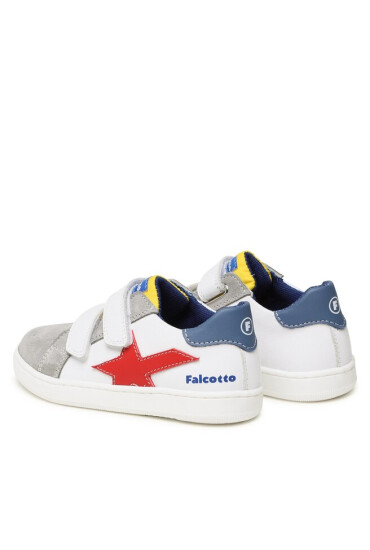 Naturino Сникърси Falcotto by Ellesea Vl 0012017751.01.1N06 S White/Grey/Azure - Mera.bg