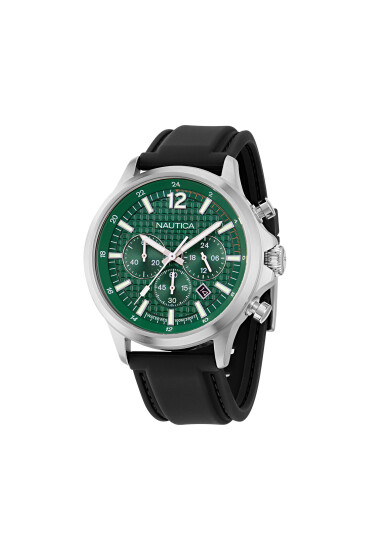 Nautica Часовник Blueocean Chronograph NAPBOF401 Черен - Mera.bg