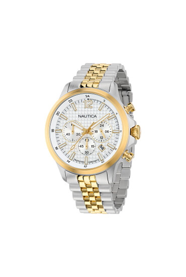 Nautica Часовник Blueocean Chronograph NAPBOF408 Сребрист - Mera.bg