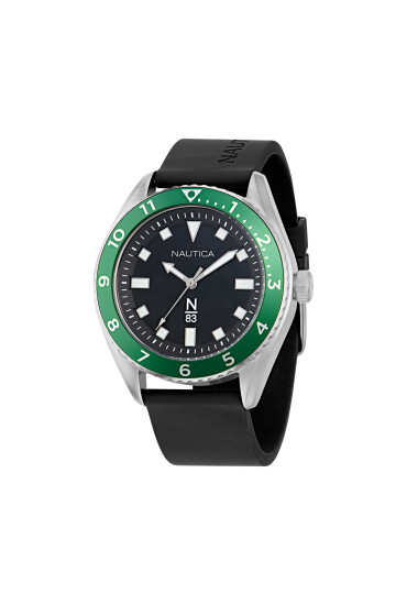 Nautica Часовник Finn World NAPFWF401 Черен - Mera.bg