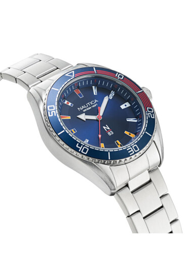 Nautica Часовник N-83 Finn World NAPFWS004 Сребрист - Mera.bg
