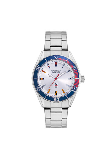 Nautica Часовник N-83 Finn World NAPFWS005 Silver - Mera.bg