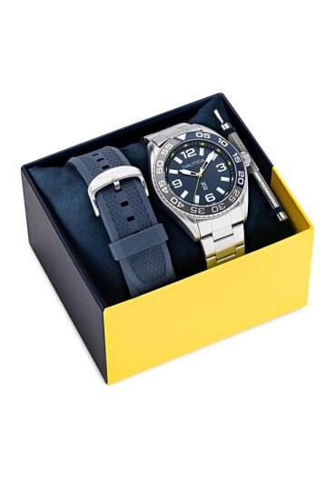 Nautica Часовник NAPFWS308 Silver/Blue - Mera.bg