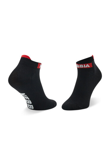 NEBBIA Дълги чорапи unisex Smash It 102 Black - Mera.bg