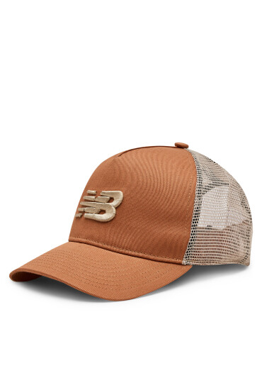 New Balance Шапка с козирка LAH01001WUT Кафяв - Mera.bg