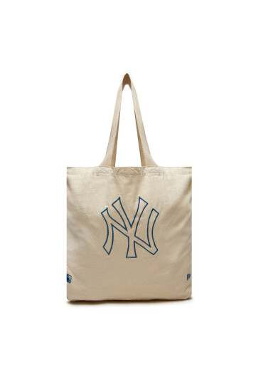 New Era Дамска чанта Mlb Canvas Tote Entry Nyy 60503761 Бежов - Mera.bg