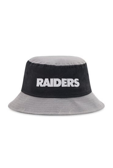 New Era Капела Las Vegas Raiders Washed Pack Bucket 60240501 Сив - Mera.bg