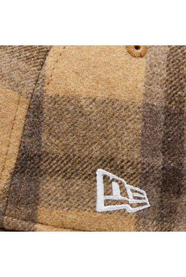 New Era Шапка Check 920 Newera Brw 60364237 Бежов - Mera.bg
