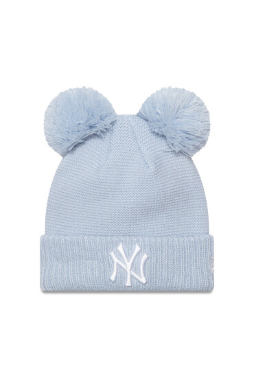 New Era Шапка Child Double Pom Se 60565307 Светлосиньо - Mera.bg