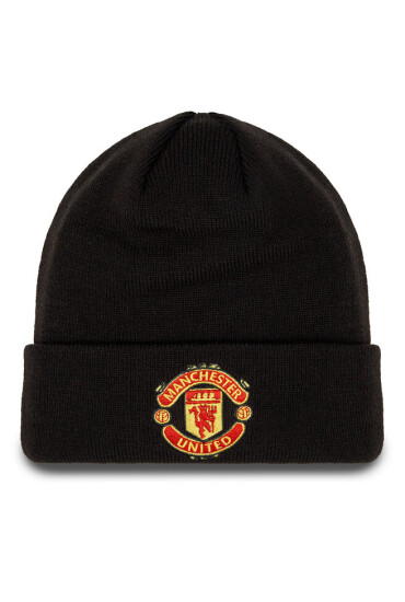 New Era Шапка Core Cuff Beanie Manchester United FC 11213215 BLK - Mera.bg