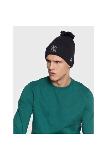 New Era Шапка Infill Bobble 60284995 Тъмносин - Mera.bg