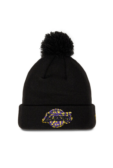 New Era Шапка Infill Bobble Lakers 60364333 Черен - Mera.bg