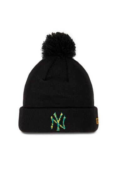 New Era Шапка Infill Bobble Nyy 60364335 Черен - Mera.bg