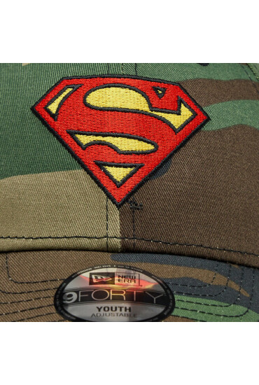 New Era Шапка Kids Character 940 Superman 60285248 Каки - Mera.bg