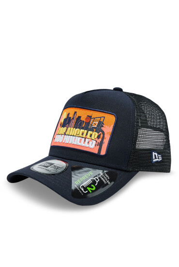 New Era Шапка License Plate Trucker 60364258 Тъмносин - Mera.bg