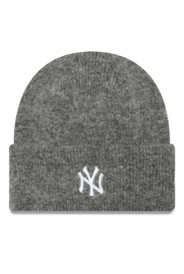 New Era Шапка New York Yankees Wide Cuff Knit Beanie 60580753 Сив - Mera.bg
