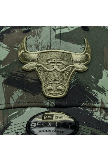New Era Шапка Painted Aop 940 Bulls 60364494 Каки - Mera.bg