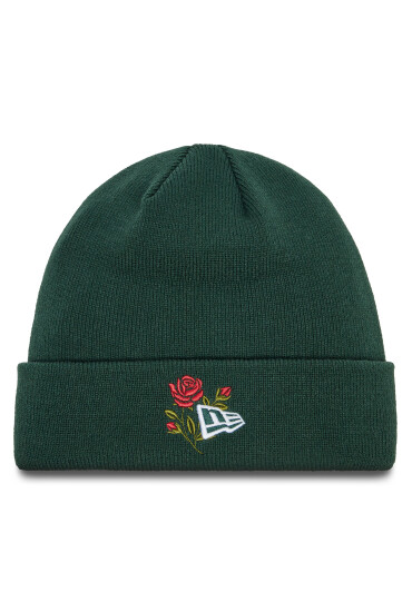 New Era Шапка Rose Icon Cuff Knit Beanie 60580736 Зелен - Mera.bg