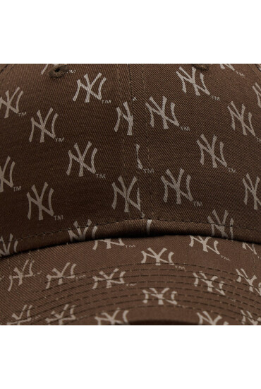 New Era Шапка с козирка New York Yankees Monogram 60357987 Кафяв - Mera.bg