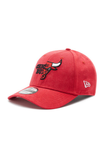 New Era Шапка с козирка Chicago Bulls Split Logo 9Forty 60240445 Червен - Mera.bg