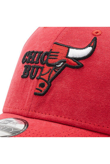 New Era Шапка с козирка Chicago Bulls Split Logo 9Forty 60240445 Червен - Mera.bg