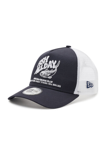 New Era Шапка с козирка Fishing A-Frame Trucker 60222277 Тъмносин - Mera.bg