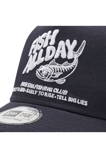 New Era Шапка с козирка Fishing A-Frame Trucker 60222277 Тъмносин - Mera.bg