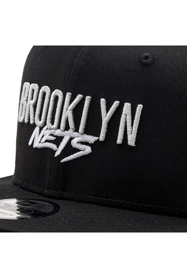 New Era Шапка с козирка Nba Brooklyn Nets Script 9Fifty 60285204 Black - Mera.bg