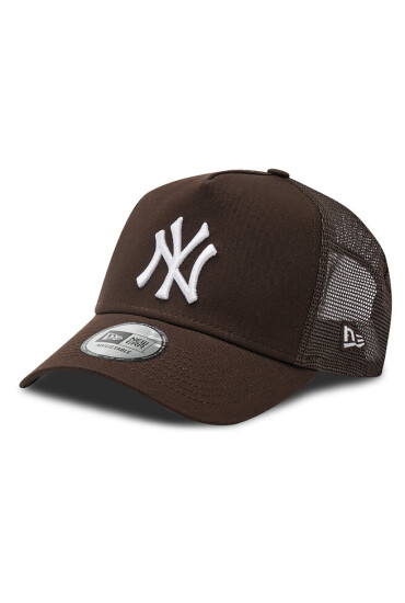 New Era Шапка с козирка New York Yankees League Essential 60284919 Dark Brown/ White - Mera.bg