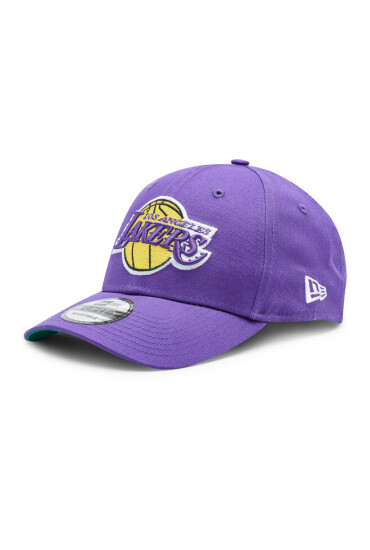 New Era Шапка с козирка 9FORTY Los Angeles Lakers NBA Team Side Patch Cap 60298794 Purple/Yellow - Mera.bg