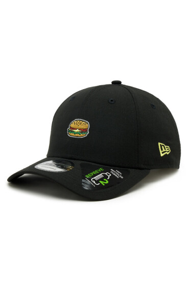 New Era Шапка с козирка Burger Food Icon 60358087 Черен - Mera.bg