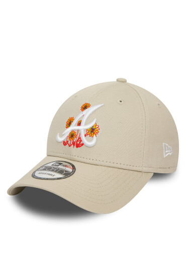 New Era Шапка с козирка Flower Icon 940 Braves 60435112 Бежов - Mera.bg