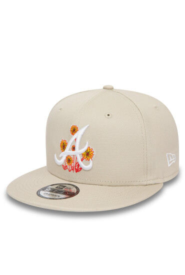 New Era Шапка с козирка Flower Icon 950 Braves 60435106 Бежов - Mera.bg
