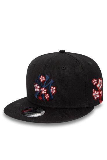 New Era Шапка с козирка Flower Icon 950 Nyy 60435107 Черен - Mera.bg