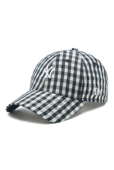 New Era Шапка с козирка Gingham 60298641 Сив - Mera.bg