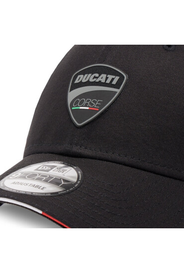 New Era Шапка с козирка Gorra Ducati Motor Logo Flag Visor 9Forty 60284554 Black - Mera.bg